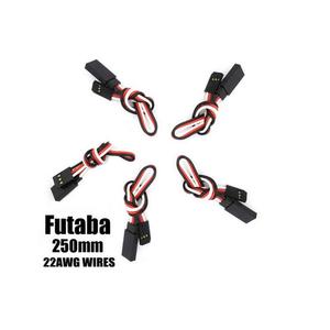 TWORKS Futaba 22 AWG Extensions 250mm EA-