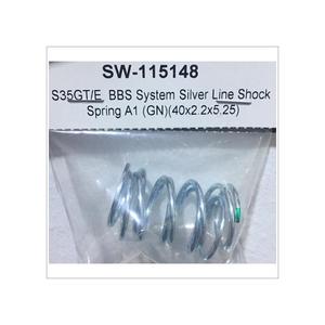 [SW-115148] S35GT/E BBS System Silver Line Shock Spring A1(GN)(40x2.2x5.25)