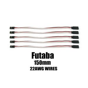 TWORKS Futaba 22 AWG Extensions 150mm EA-