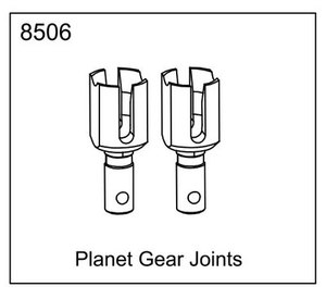 DBX-07/EX-07 PLANET GEAR JOINTS #8506