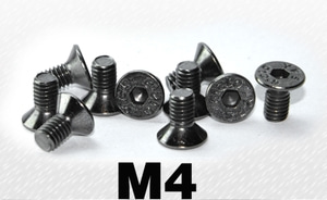 YFS 12.9등급 접시머리 M4 볼트10개
