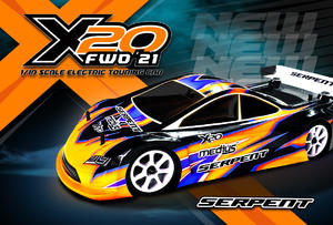 Medius X20FWD &#039;21 carbon 1/10 EP (SER400043)