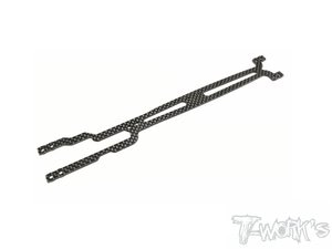 TWORKS TE-187-MTC1 1.6mm Graphite One Piece Upper Chassis For Mugen MTC1