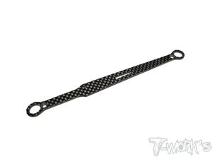 TWORKS TE-189-F2.0 / 2.0mm Graphite Front Upper Plate For Mugen MTC1
