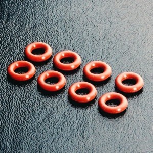 [C8385] MY1 P4 4mm Shock O Ring Red 8pcs