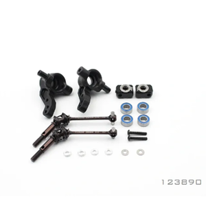 123890 CVD Universal Joint, Ball Bearing and Steering Set for 1/10 On Road