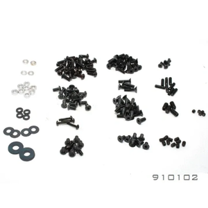 910102 Screw Set, complete (Black)