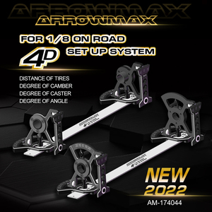 ARROWMAX 4D Set-up system for 1/8 onroad (AM-174044)