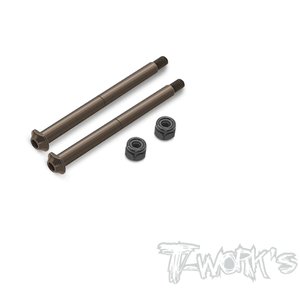 TWORKS TO-323-8IGHT Steel Captured Design Front / Rear Hinge pin ( For TLR 8ight X / 8IGHT )