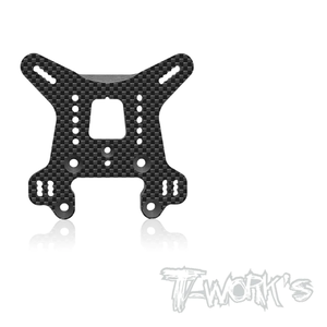 TWORKS TO-247-B4-R Graphite Rear Shock Tower 4mm ( For Team Associated RC8 B4 )