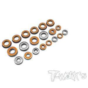 TWORKS BBS-8IGHTX2.0 Precision Ball Bearing Set ( For TLR 8IGHT X 2.0 ) 20pcs