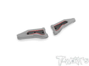 TWORKS TO-312-B4 2mm FRP  Front Upper A-arm Stiffeners ( For Team Associated RC8 B4 )
