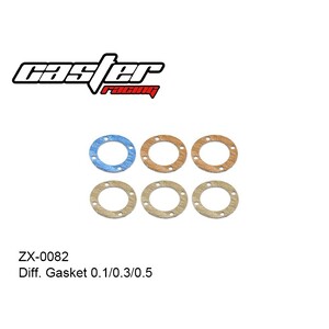 differential paper gasket 0.1+0.3+0.5 #ZX-0082