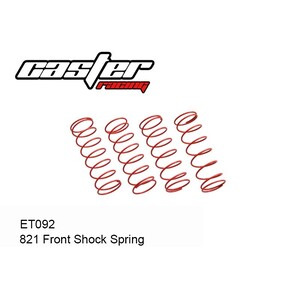 821 front shock absorber spring 미디윰/하드 #ET092
