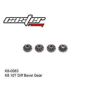10T small canopy tooth 6mm #K8-0063