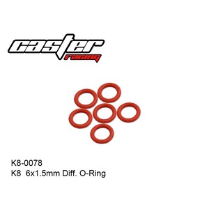 Differential O-ring 8.5x1.5 #K8-0078