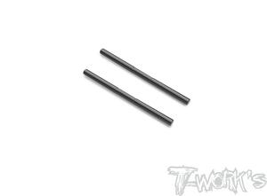 TO-262-RC8-L DLC coated Front &amp; Rear Lower Arm Shaft 4x66.5mm 2pcs.