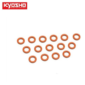 [KYORG06B] Silicone O-Ring(P6/Orange) 15Pcs