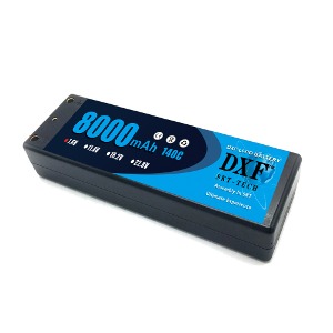 DXF Lipo 배터리 2S 7.6V 8000mAh 140C / 280C 4MM