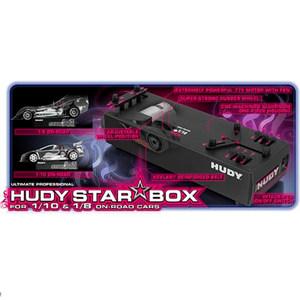 [104400] HUDY STAR-BOX ON-ROAD 1/10 &amp; 1/8
