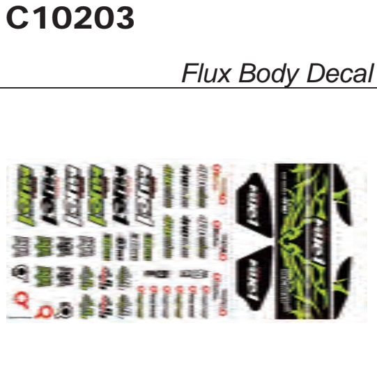 MYE1 Electirc Kit Body &amp; Wing Sticker #C10203