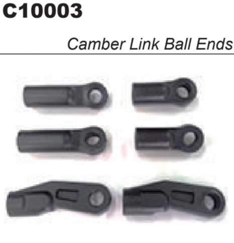 MY1 F&amp;R Camber Link Ball Ends (Upper Arm End)#C10003