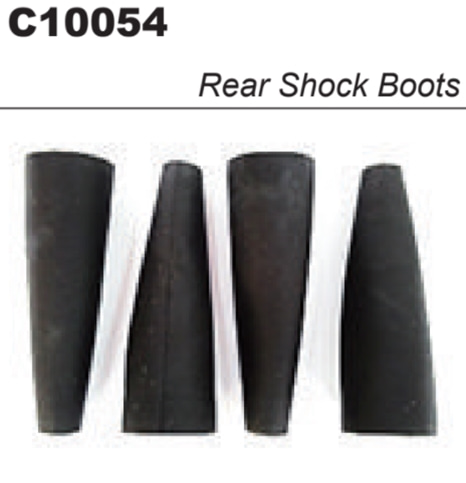 MY1 Rear Rubber Shock Boots (4pcs) 1:8#C10054