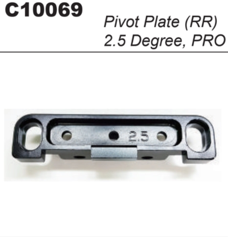 MY1 Aluminium Pivot Plate (RR/D Block)2.5&#039;#C10069
