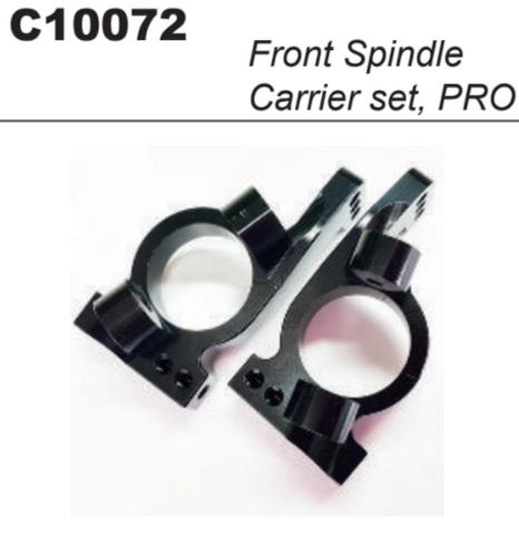 MY1 Aluminium Front Spindle Carrier (18 degree) Basic#C10072