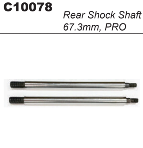 MY1 Rear Shock Shaft 4*67mm 2pcs#C10078