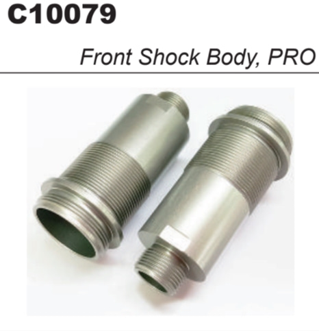MY1 Aluminium Front Shock Body (16mm) 2pcs#C10079