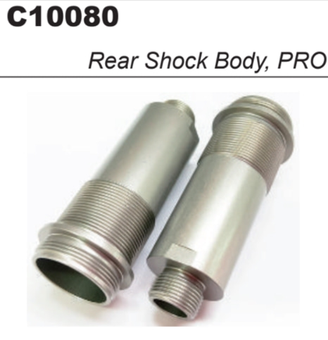 MY1 Aluminium Rear Shock Body (16mm) 2pcs#C10080
