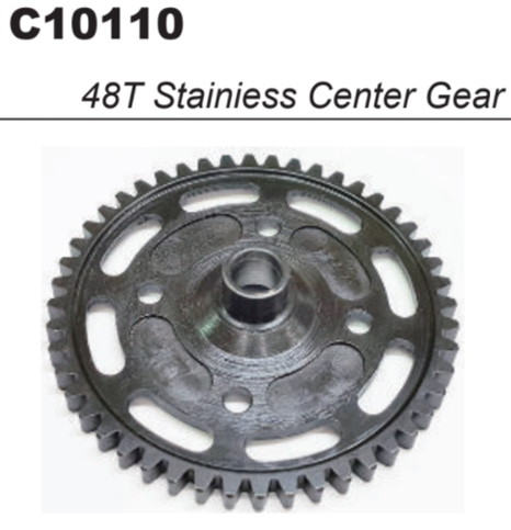 MY1 Stainless Steel 48T Center Spur Gear (Light Weight)#C10110