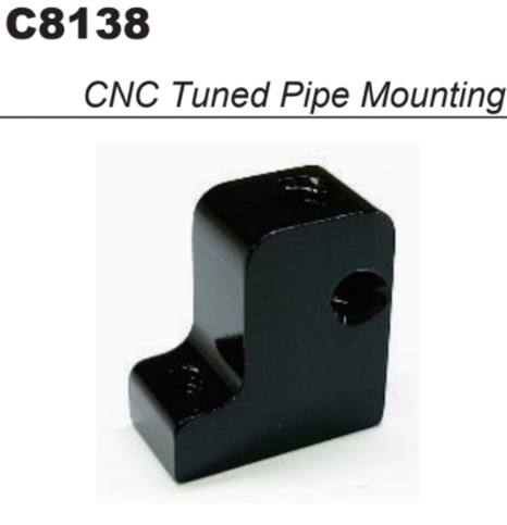 MY1 Engine Kit CNC Tuned Pipe Mount (Aluminium)#C8138