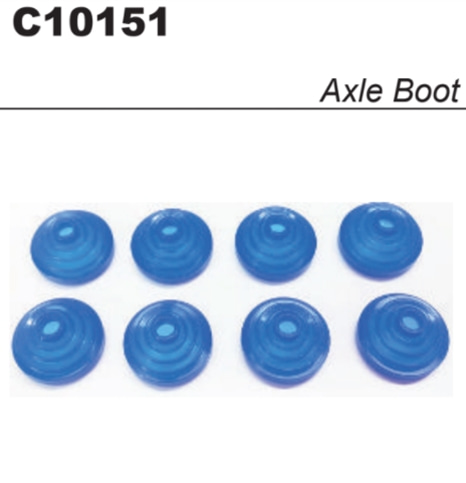 MY1 Drive Shaft Axle Rubber Boots (8pcs) Blue#C10151