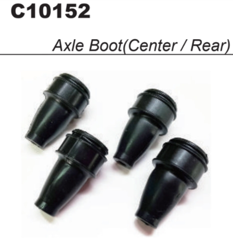 MY1 Center Axle Rubber Boots (4pcs)#C10152