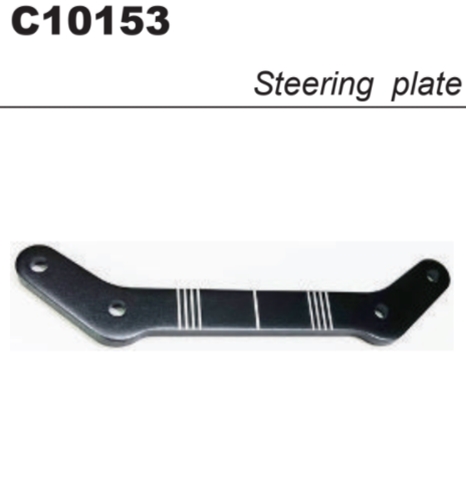 MY1 Aluminium Front Steering Plate#C10153