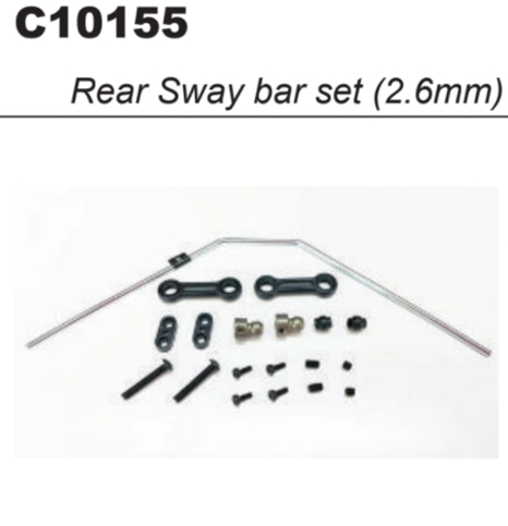 MY1 Rear Swaybar &amp; Parts Set 2.6mm (Basic)#C10155