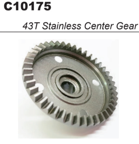 MY1 Stainless Steel Diffential Ring Gear (43T)#C10175