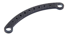 LT5mm carbon fibre steering gear connector plate #151111