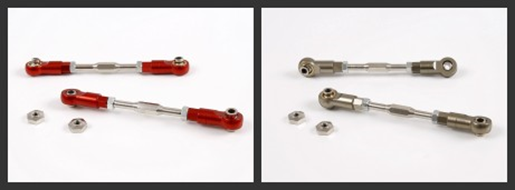 LT CNC metal front suspension pullRod (Short)오렌지 티타늄  #97032
