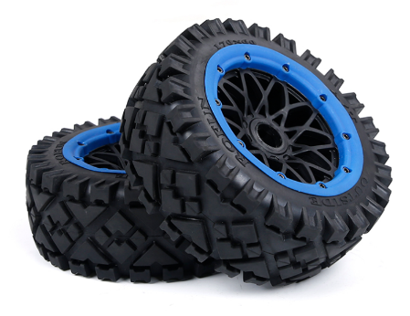 5B All-round treadmill hub front wheel assembly (blue edge)Constraints) #9511914