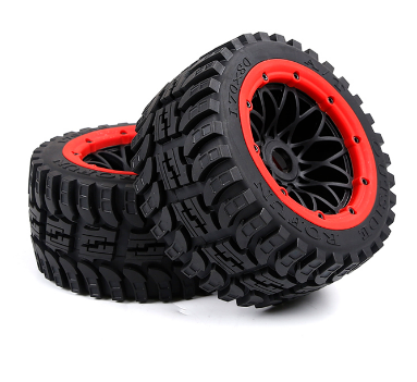 BAHA 5B Generation 2 Total Ground Tire Assembly(Red)Borders)170*80mm #952882