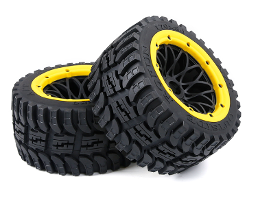 BAHA 5B Generation 2 Total Ground Tire Assembly(Yellow)Borders)170*80mm #952885