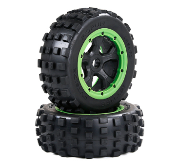 LT 4-generation waste land tire assembly 185*70 (green border) #970613