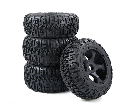 BHAHAA 5B Generation 3 Dump Tire Assembly Unit (Black Border)앞170*60/뒤170*80 #854901