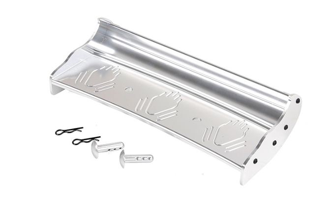 BAHA CNC Metal Tail Wing (Silver) #951413