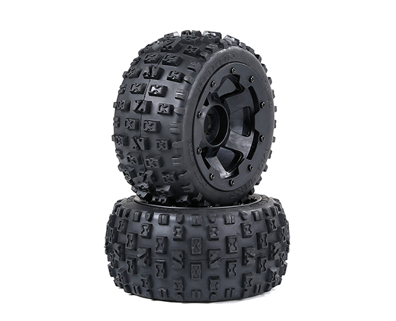 BHAA 5B2 waste land tire assembly (BlackColor border) #850791