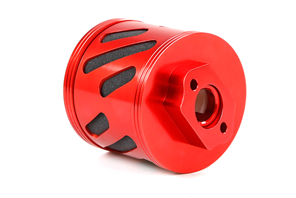 BAHA New CNC Metal Elevation Air Filter AssemblyTo become (red). #854481