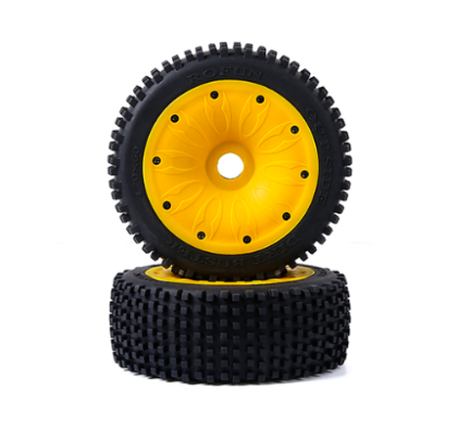 BAHA 5B Front Tire Seal Border Assemblyaccomplish (Universal LT/V5/5S/F5)(Yellow)170*60 #952964